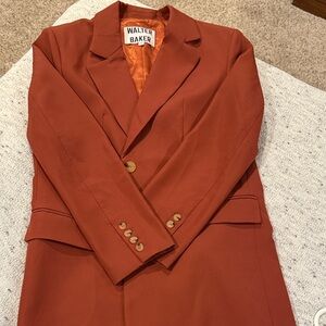 Walter Baker Rust Blazer
